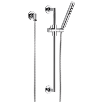 Brizo Odin®: SLIDE BAR HANDSHOWER WITH H2OKinetic® TECHNOLOGY In Chrome