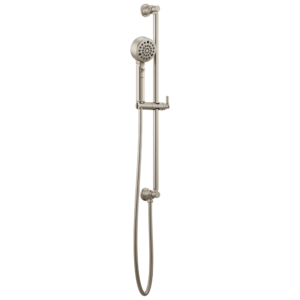 Brizo Invari®: H2OKinetic® Multi-Function Slide Bar Handshower In Luxe Nickel