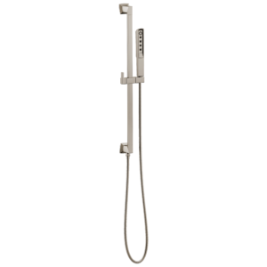 Brizo Vettis®: H2 Okinetic® Multi-Function Slide Bar Handshower In Luxe Nickel