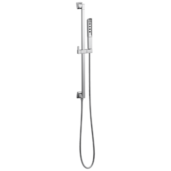 Brizo Vettis®: H2OKinetic® Multi-Function Slide Bar Handshower In Chrome
