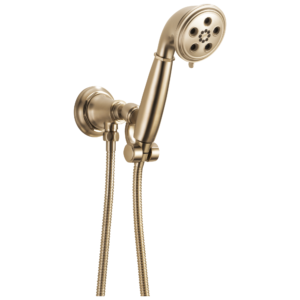 Brizo Rook®: Wall Mount Handshower With H2OKinetic Technology In Luxe Gold