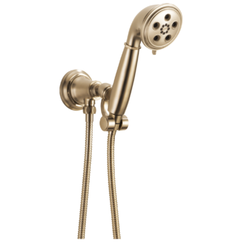 Brizo Rook®: Wall Mount Handshower With H2OKinetic Technology In Luxe Gold