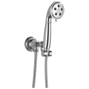 Brizo Rook®: WALL MOUNT HANDSHOWER WITH H2OKinetic® TECHNOLOGY In Chrome