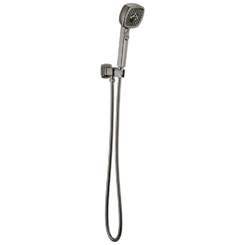 Brizo Allaria™: Multi-Function Wall Mount Handshower In Brilliance Black Onyx