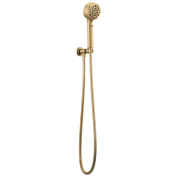 Brizo Invari®: H2OKinetic® Multi-Function Wall Mount Handshower In Luxe Gold