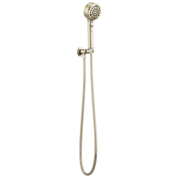 Brizo Invari®: H2OKinetic® Multi-Function Wall Mount Handshower In Polished Nickel