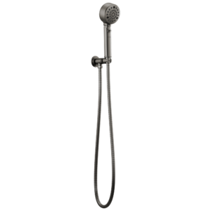 Brizo Invari®: H2OKinetic® Multi-Function Wall Mount Handshower In Luxe Steel