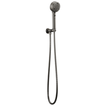 Brizo Invari®: H2OKinetic® Multi-Function Wall Mount Handshower In Luxe Steel