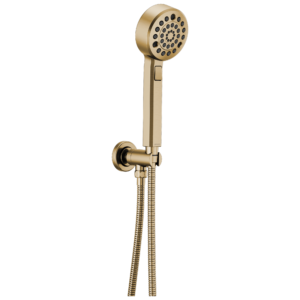 Brizo Levoir™: H2OKinetic® Multi-Function Wall Mount Handshower In Luxe Gold