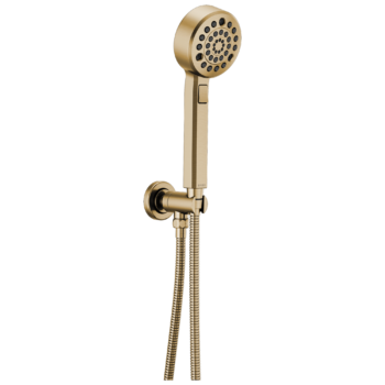 Brizo Levoir™: H2OKinetic® Multi-Function Wall Mount Handshower In Luxe Gold