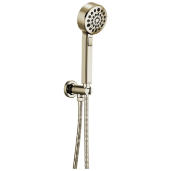 Brizo Levoir™: H2OKinetic® Multi-Function Wall Mount Handshower In Polished Nickel