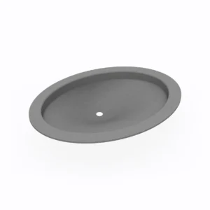 13 x 19 Swanstone Undermount Single Bowl Sink in Ash Gray