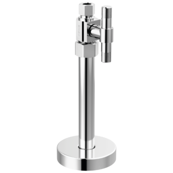 Brizo Litze®: Straight Supply Stop Valve with Lever Handle In Chrome