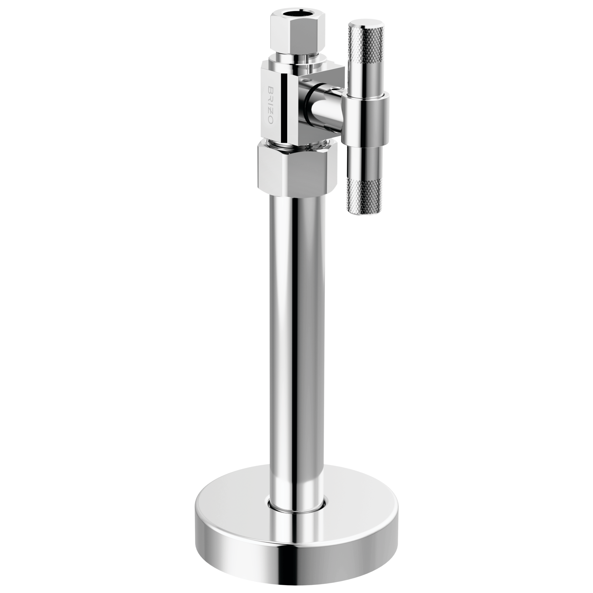 Brizo Litze®: Straight Supply Stop Valve with Lever Handle In Chrome