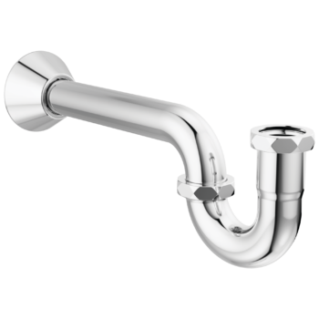 Brizo Other: 20-Gauge P-Trap with Flange  In Chrome