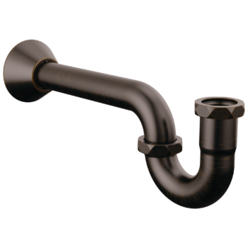 Brizo Other: 20-Gauge P-Trap with Flange  In Venetian Bronze