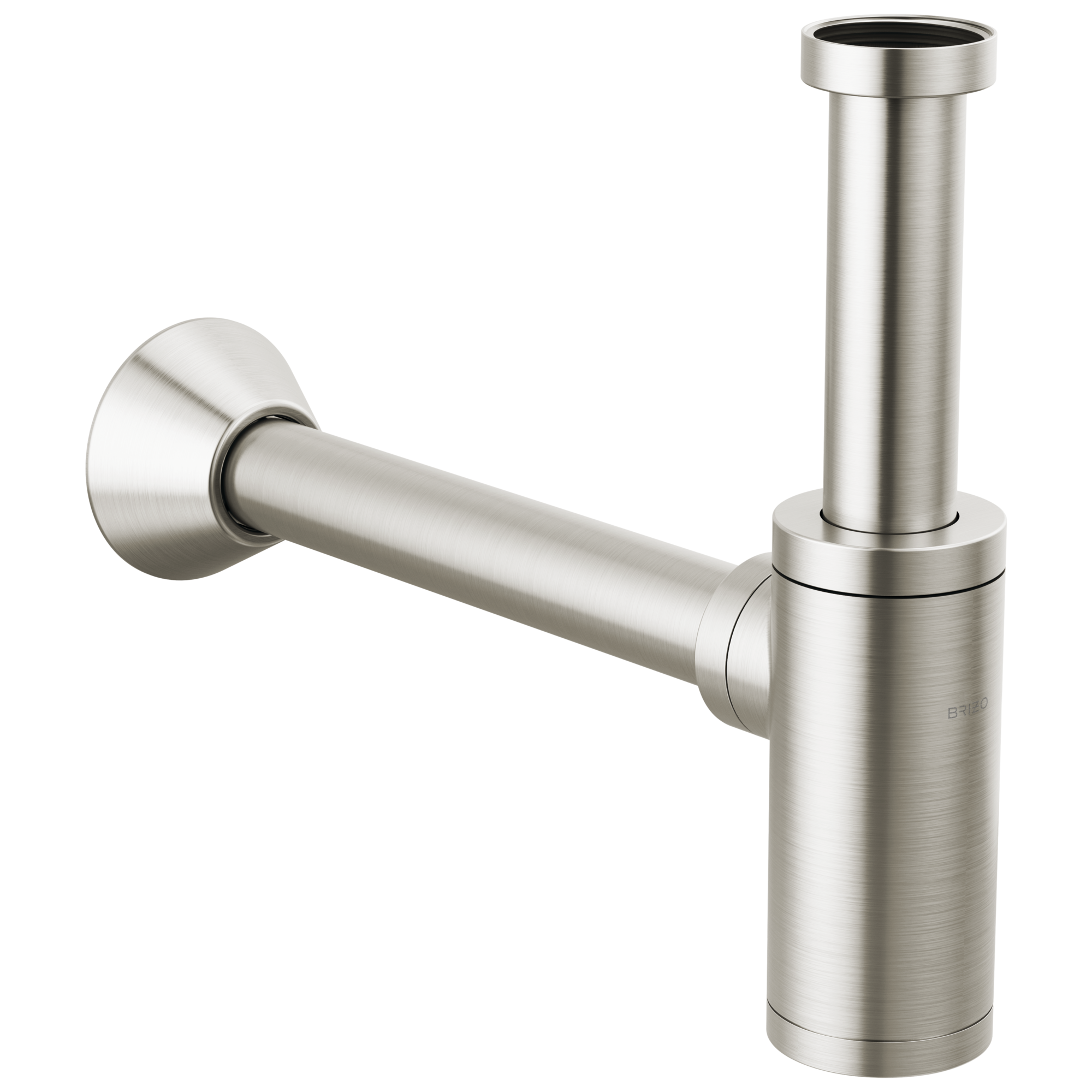 Brizo Other: Bottle Trap with Flange In Brushed Nickel