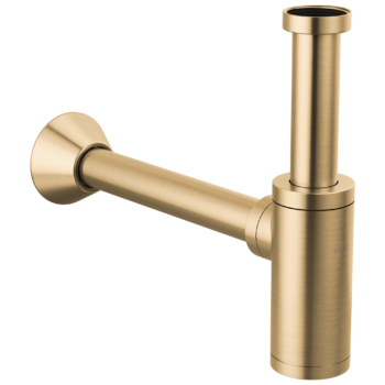 Brizo Other: Bottle Trap with Flange In Luxe Gold