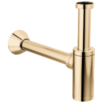 Brizo Other: Bottle Trap with Flange In Polished Gold