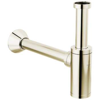 Brizo Other: Bottle Trap with Flange In Polished Nickel