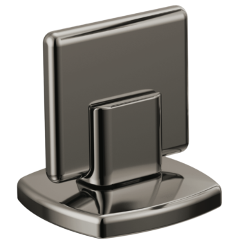 Brizo Allaria™: Widespread Lavatory Knob Handle Kit In Brilliance Black Onyx