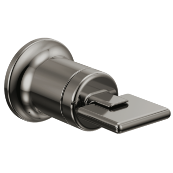 Brizo Allaria™: Two-Hole, Single-Handle Wall Mount Lavatory Faucet Knob Handle Kit In Brilliance Black Onyx