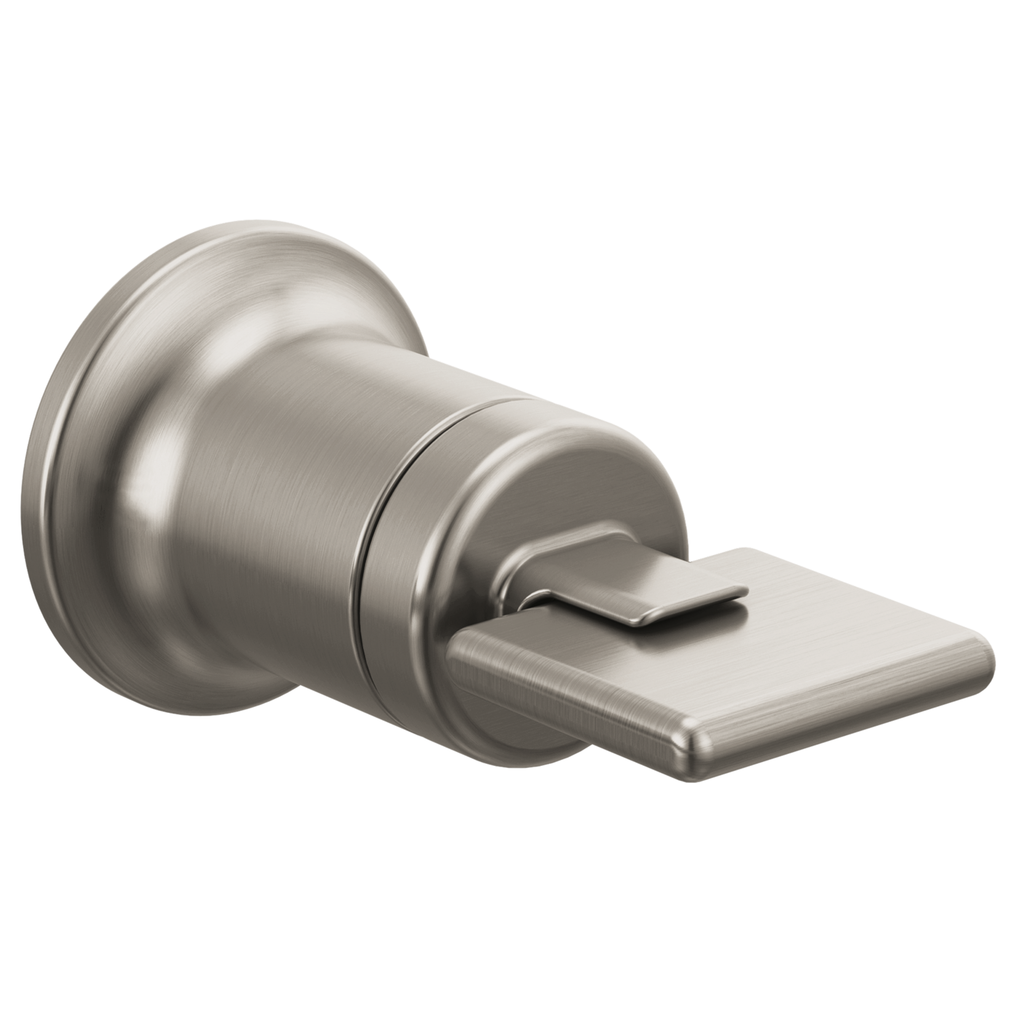 Brizo Allaria™: Two-Hole, Single-Handle Wall Mount Lavatory Faucet Knob Handle Kit In Luxe Nickel