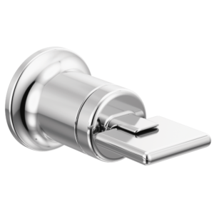 Brizo Allaria™: Two-Hole, Single-Handle Wall Mount Lavatory Faucet Knob Handle Kit In Chrome