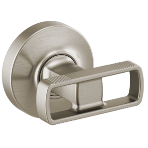 Brizo Kintsu®: Two-Handle Wall Mount Tub Filler Knob Handle Kit In Luxe Nickel