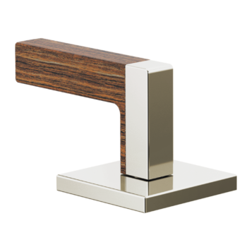 Brizo Frank Lloyd Wright®: Widespread Lavatory Lever Handle Kit In Polished Nickel Wood