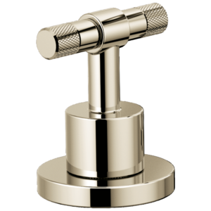 Brizo Litze®: Widespread Lavatory T-Lever Handle Kit In Polished Nickel