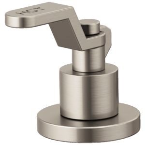 Brizo Litze®: Widespread Lavatory Industrial Lever Handle Kit In Luxe Nickel