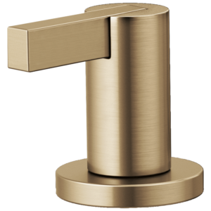 Brizo Litze®: Widespread Lavatory Extended Lever Handle Kit In Luxe Gold