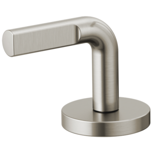 Brizo Litze®: Widespread Lavatory Notch Lever Handle Kit In Luxe Nickel