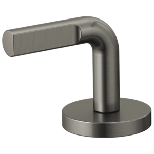 Brizo Litze®: Widespread Lavatory Notch Lever Handle Kit In Luxe Steel