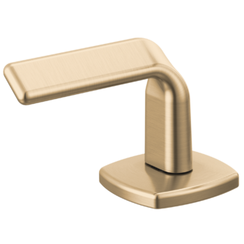 Brizo Allaria™: Widespread Lavatory Twist Lever Handle Kit In Luxe Gold