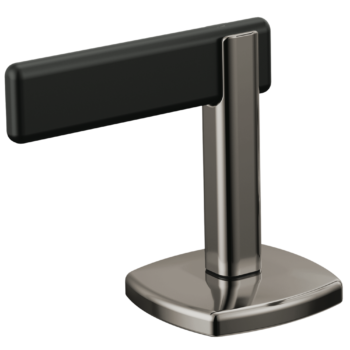 Brizo Allaria™: Widespread Lavatory Lever Handle Kit In Brilliance Black Onyx / Matte Black
