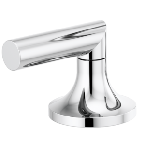 Brizo Odin®: Widespread Lavatory Low Lever Handles In Chrome