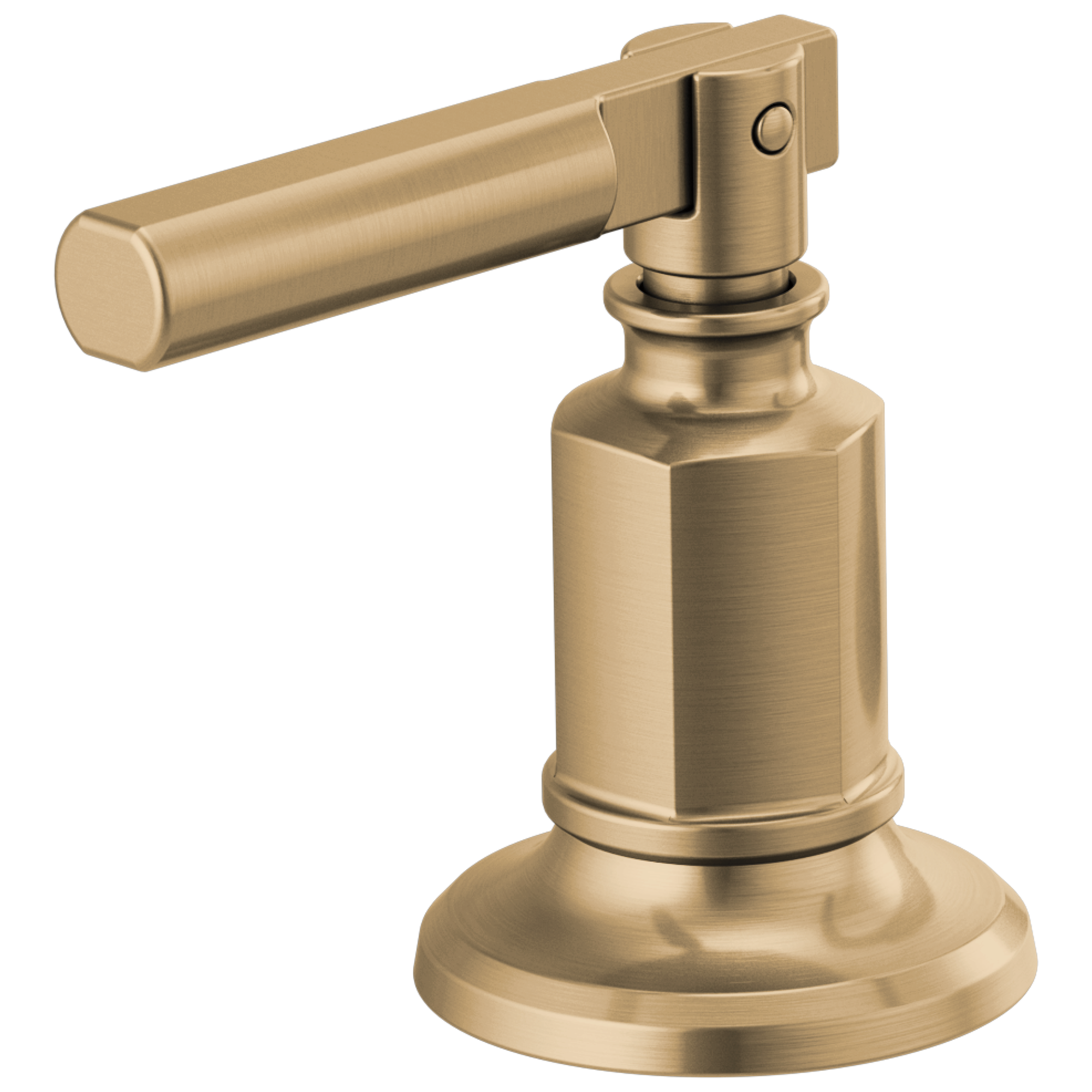 Brizo Invari®: Widespread Lavatory Lever Handle Kit In Luxe Gold
