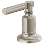 Brizo Invari®: Widespread Lavatory Lever Handle Kit In Luxe Nickel