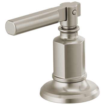 Brizo Invari®: Widespread Lavatory Lever Handle Kit In Luxe Nickel
