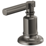 Brizo Invari®: Widespread Lavatory Lever Handle Kit In Luxe Steel