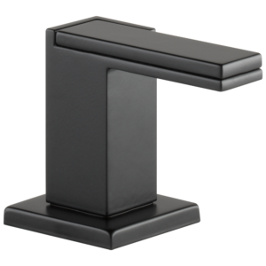 Brizo Siderna®: Widespread Lavatory and Bidet Lever Handle Kit In Matte Black