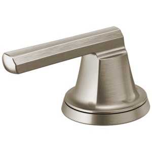 Brizo Levoir™: Widespread Lavatory Low Lever Handle Kit In Luxe Nickel