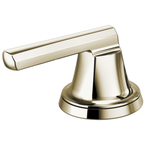 Brizo Levoir™: Widespread Lavatory Low Lever Handle Kit In Polished Nickel