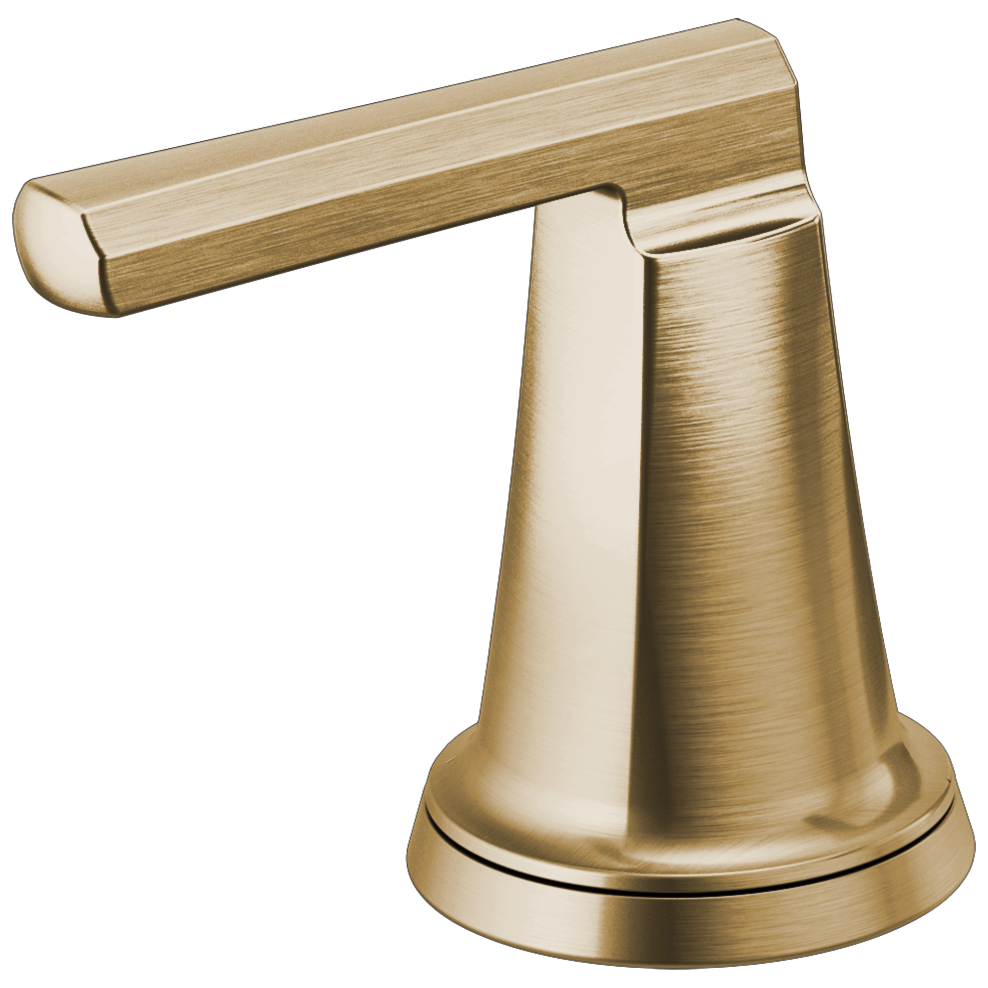 Brizo Levoir™: Widespread Lavatory High Lever Handle Kit In Luxe Gold