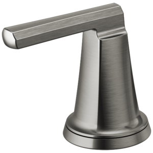 Brizo Levoir™: Widespread Lavatory High Lever Handle Kit In Luxe Steel