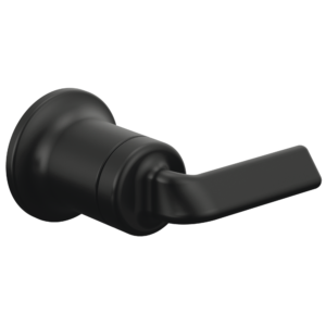 Brizo Allaria™: Two-Hole, Single-Handle Wall Mount Lavatory Faucet Twist Handle Kit In Matte Black