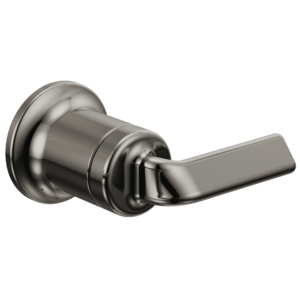 Brizo Allaria™: Two-Hole, Single-Handle Wall Mount Lavatory Faucet Twist Handle Kit In Brilliance Black Onyx