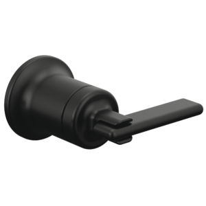 Brizo Allaria™: Two-Hole, Single-Handle Wall Mount Lavatory Faucet Lever Handle Kit In Matte Black